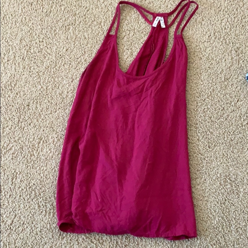 mudd pink tank top